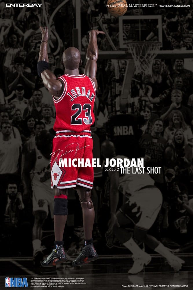 NBA Collection Real Masterpiece Action Figure 1/6 Michael Jordan Series 2 (Road Jersey Edition) 33 cm