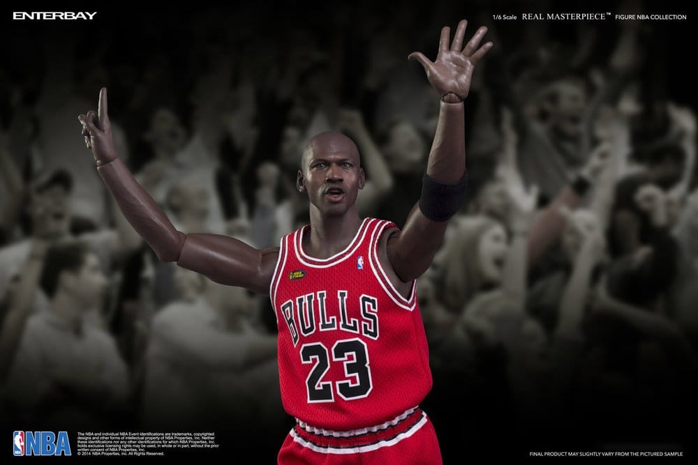NBA Collection Real Masterpiece Action Figure 1/6 Michael Jordan Series 2 (Road Jersey Edition) 33 cm