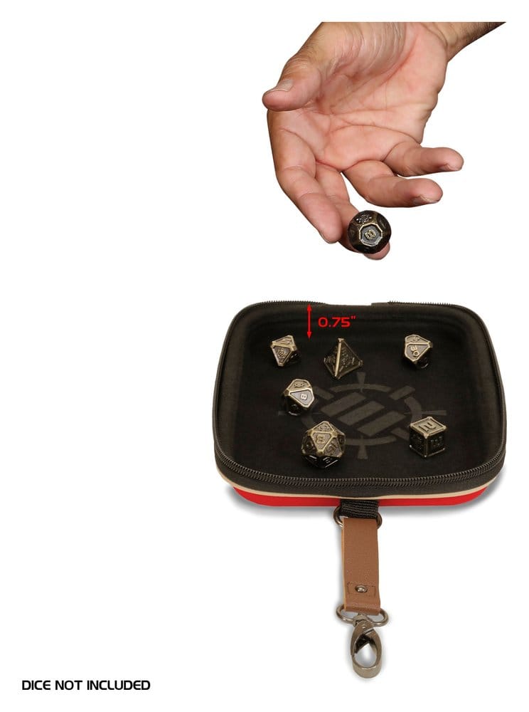 Enhance Board Game Dice Bag Designer Edition Red