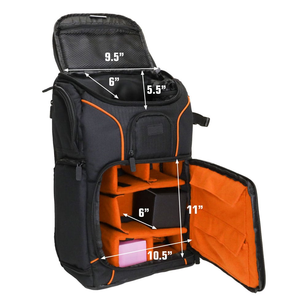 USA Gear MTG Backpack Orange