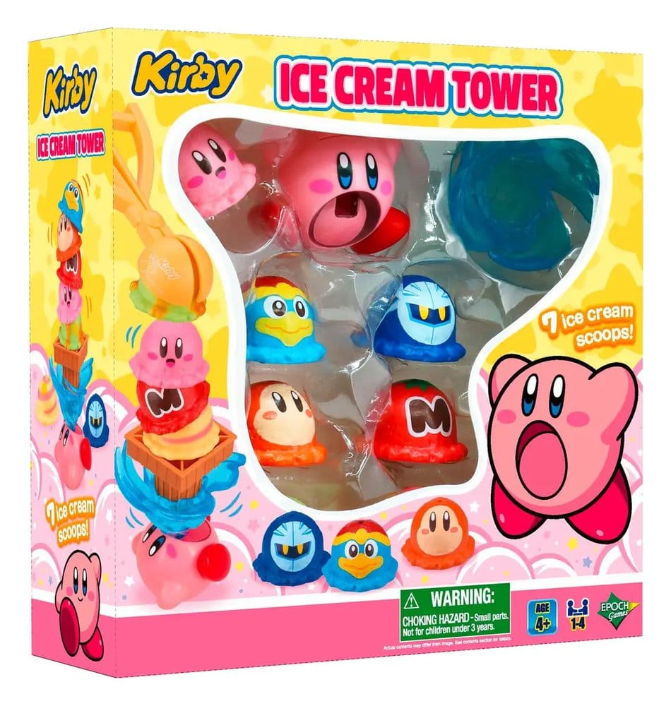 Kirby Game Ice Cream Stacking Tower