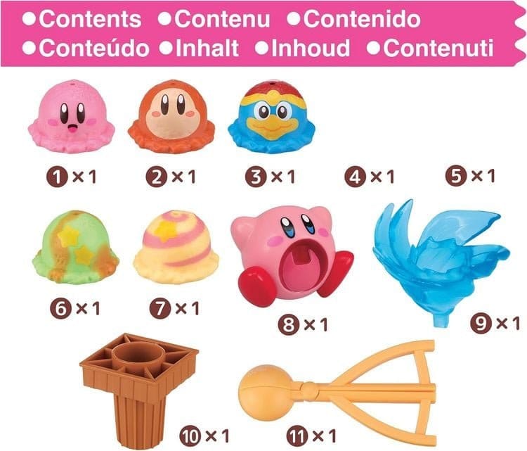 Kirby Game Ice Cream Stacking Tower
