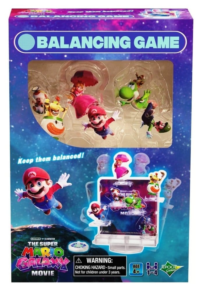 Super Mario game Galaxy Movie Balancing