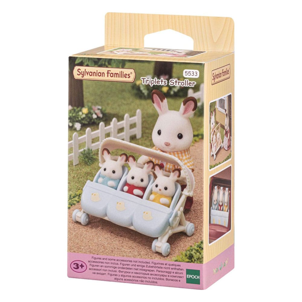 Sylvanian Families: Triplet stroller