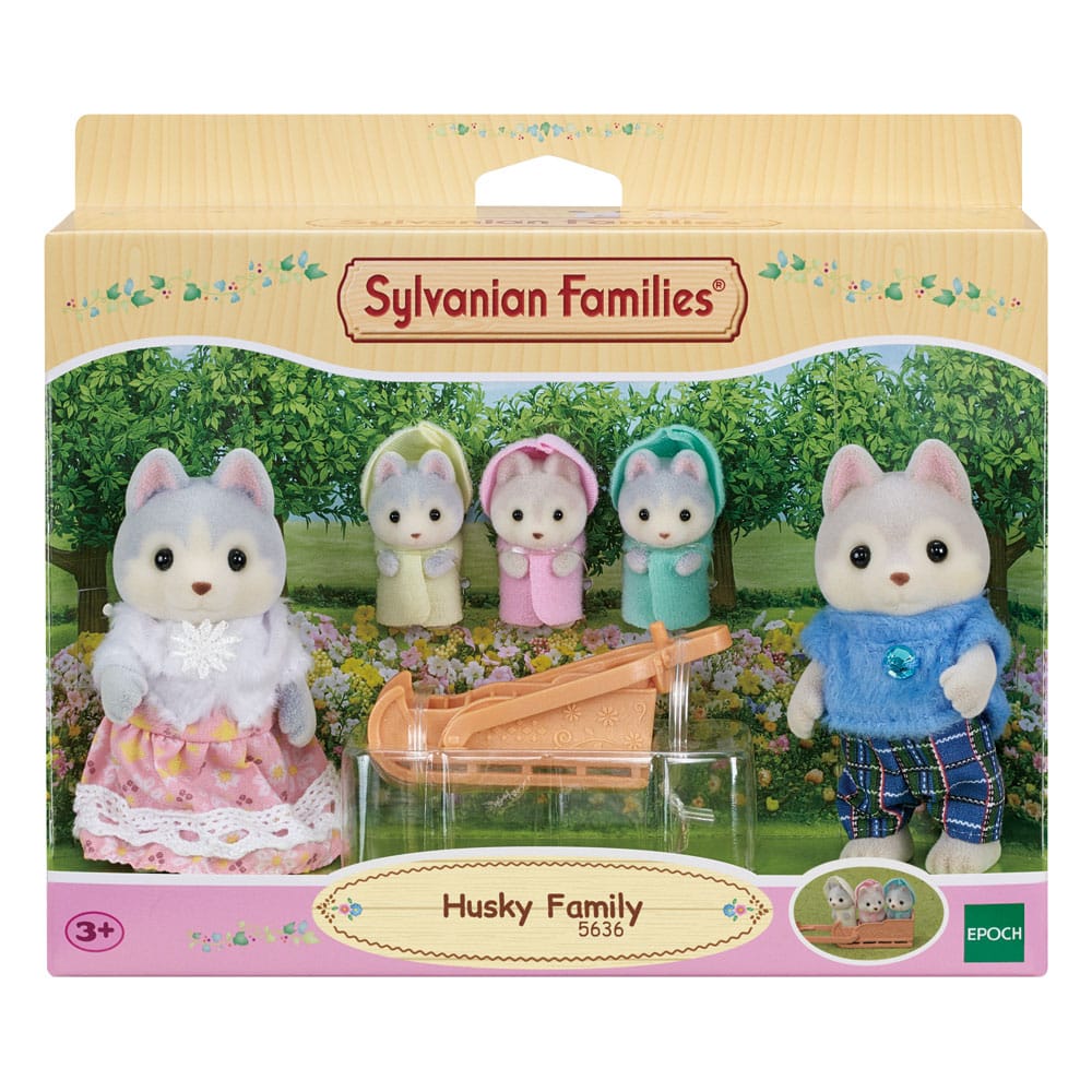 Sylvanian Families: Family Husky figure 8 cm