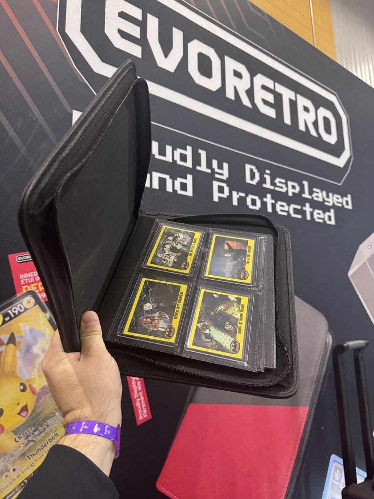 Evoretro Topload Cards Binder 2x2 160 Cards Black 24.4 x 19.1 cm