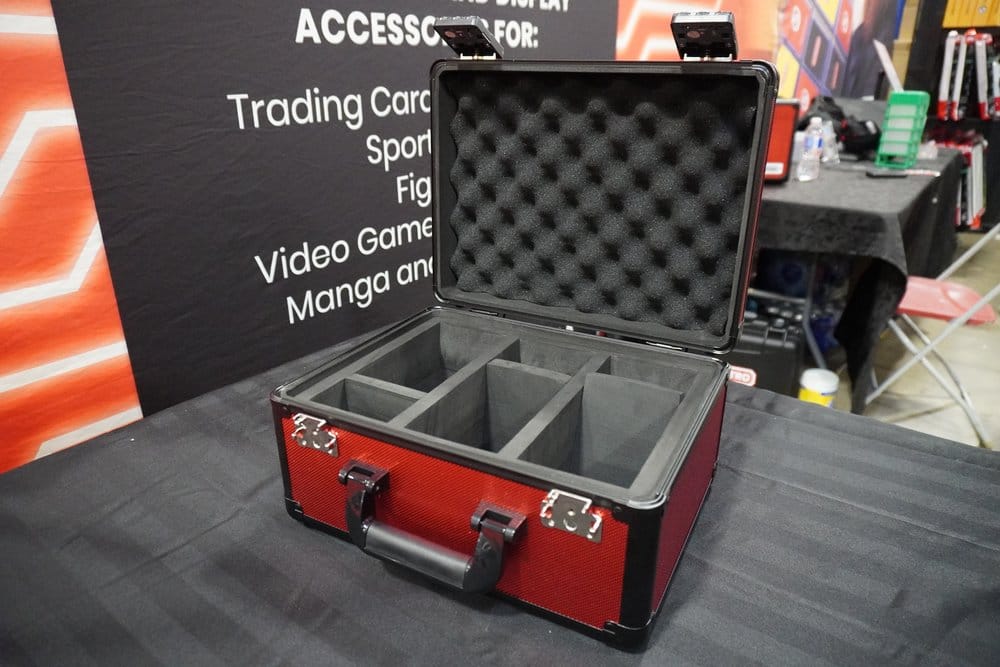 Evoretro Trading Card Storage Box for 90 Cards X Red