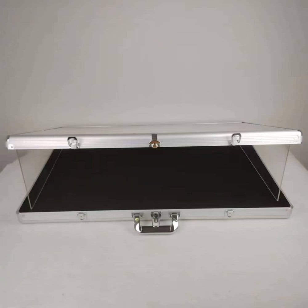 Evoretro Aluminum Display Case Transparent