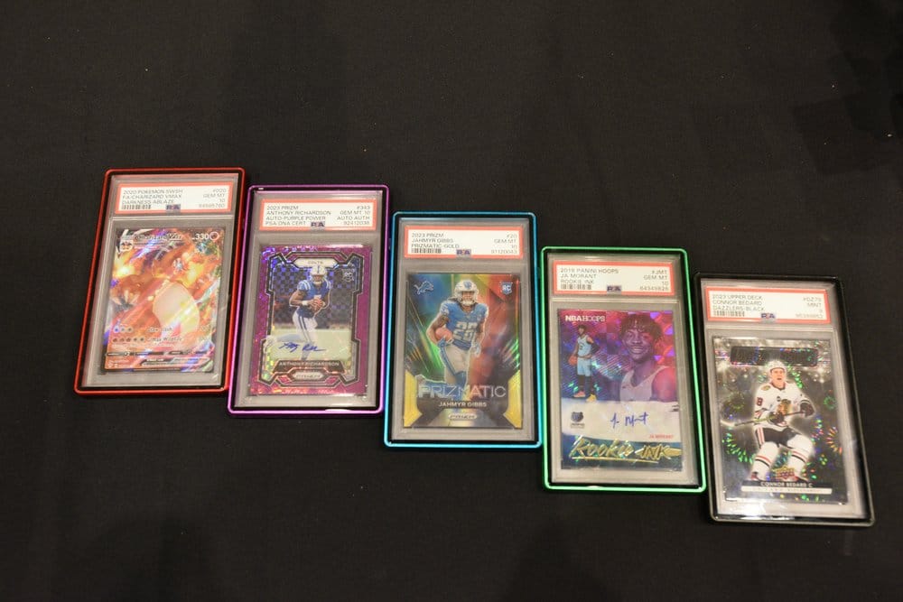 Slab Case Protectors for PSA Graded Cards Black