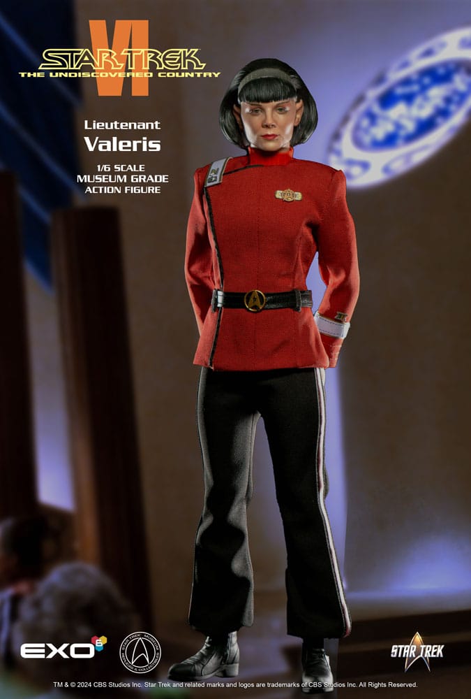 Star Trek VI: The Undiscovered Country Action Figure 1/6 Lieutenant Valeris 28 cm