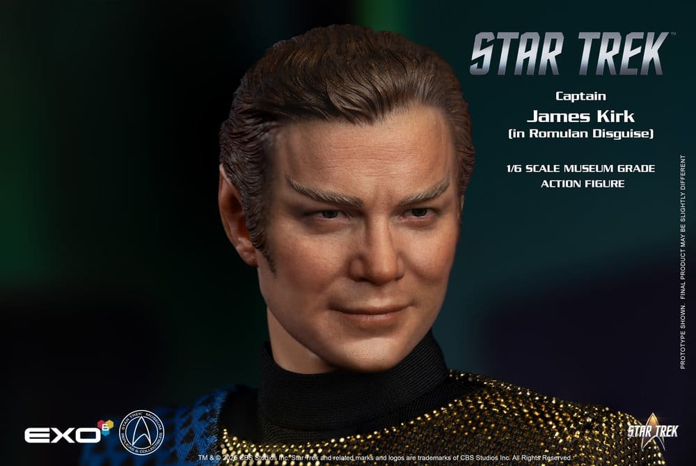 Star Trek: The Original Series Action Figure 1/6 Captain James T. Kirk (Romulan Disguise) 29 cm