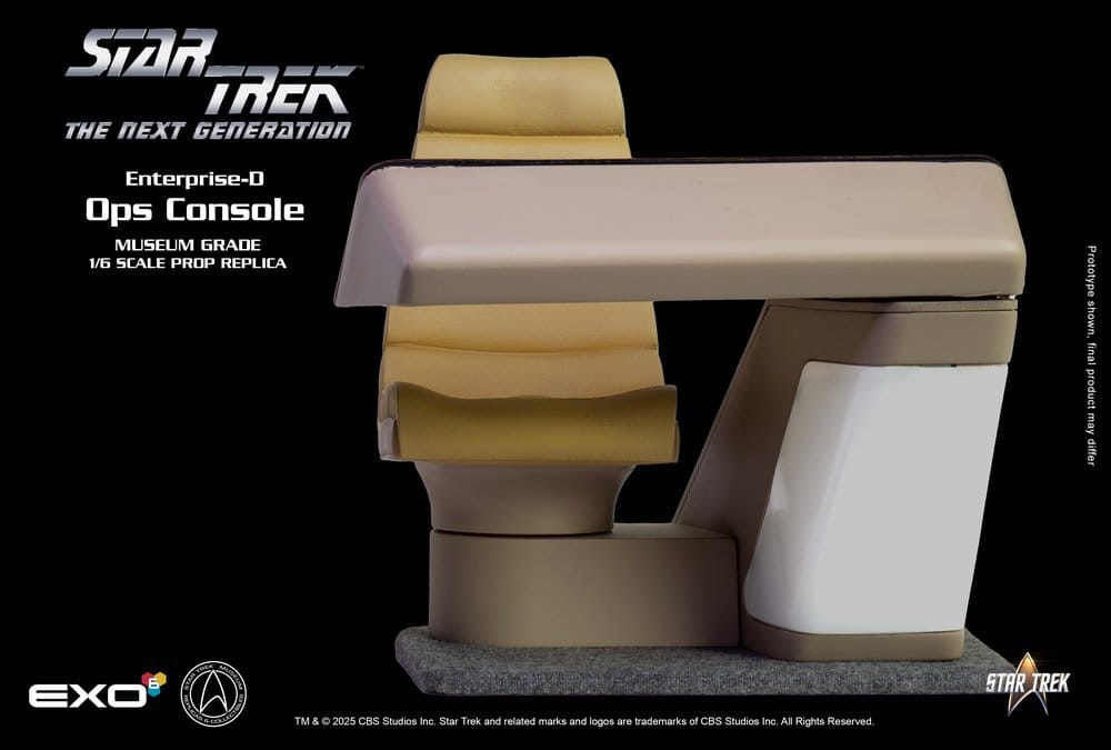 Star Trek: The Next Generation Replica 1/6 Enterprise-D Bridge Consoles Set