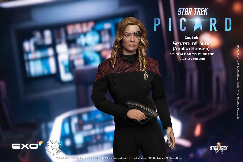 Star Trek: Picard Action Figure 1/6 Captain Seven of Nine 29 cm