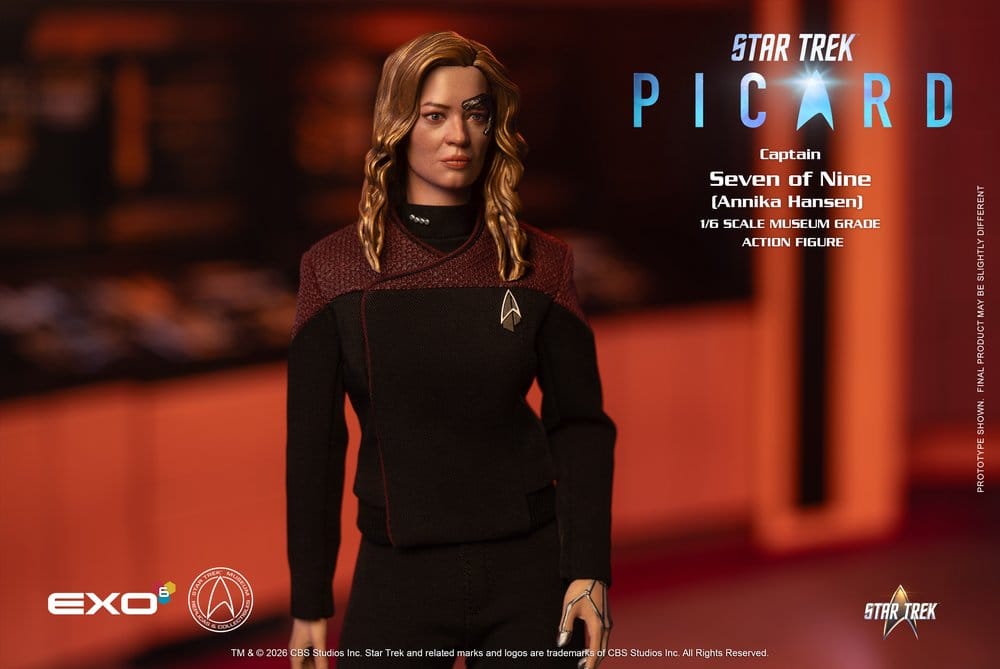 Star Trek: Picard Action Figure 1/6 Captain Seven of Nine 29 cm