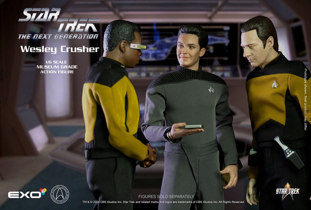 Star Trek: The Next Generation Action Figure 1/6 Wesley Crusher 30 cm