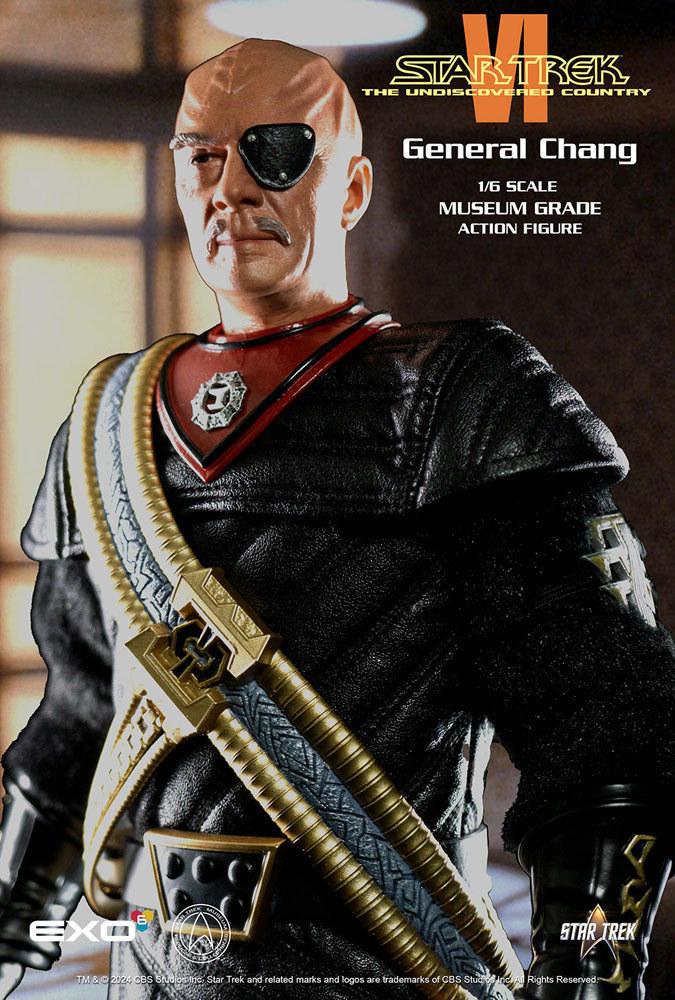 Star Trek VI: The Undiscovered Country Action Figure 1/6 General Chang 30 cm