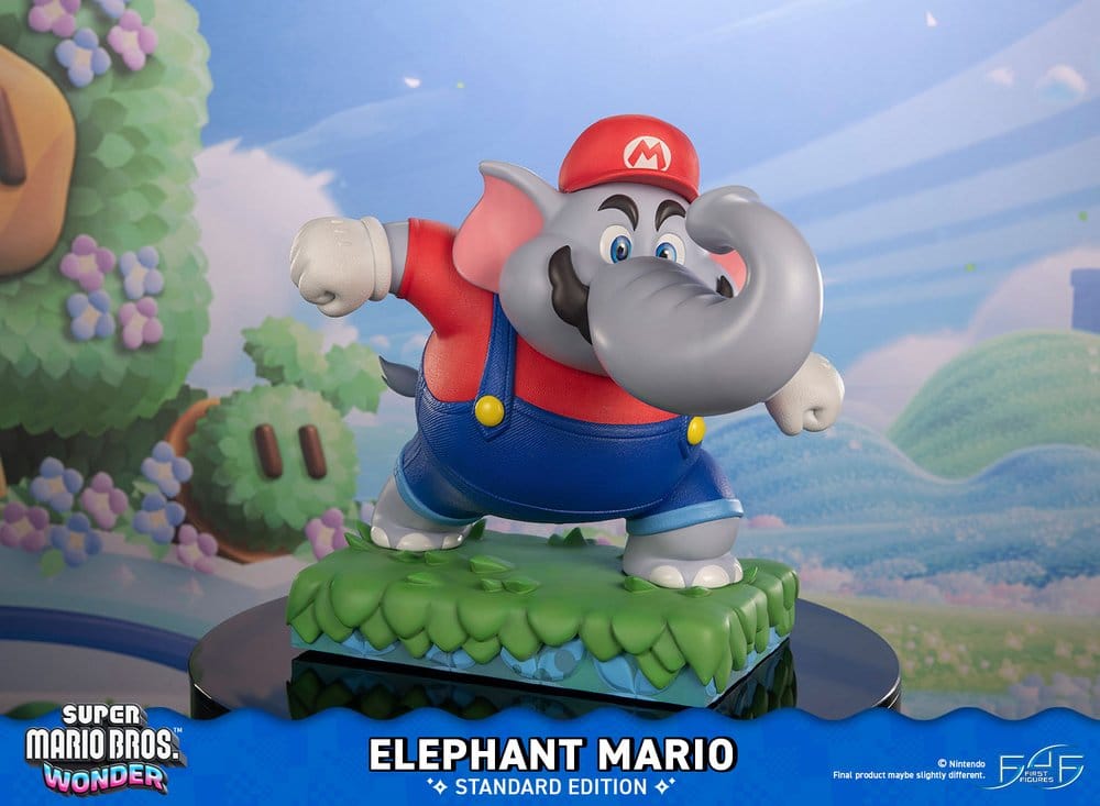 Super Mario Bros. Wonder Resin Statue Elephant Mario Standard Edition 43 cm