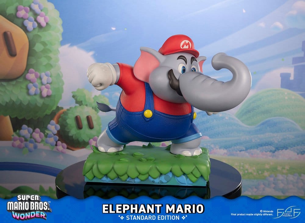 Super Mario Bros. Wonder Resin Statue Elephant Mario Standard Edition 43 cm