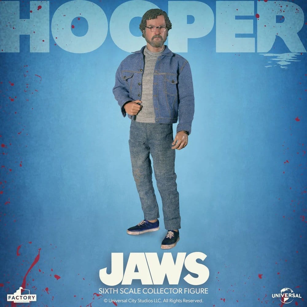 Jaws Action Figure 1/6 Hooper 30 cm