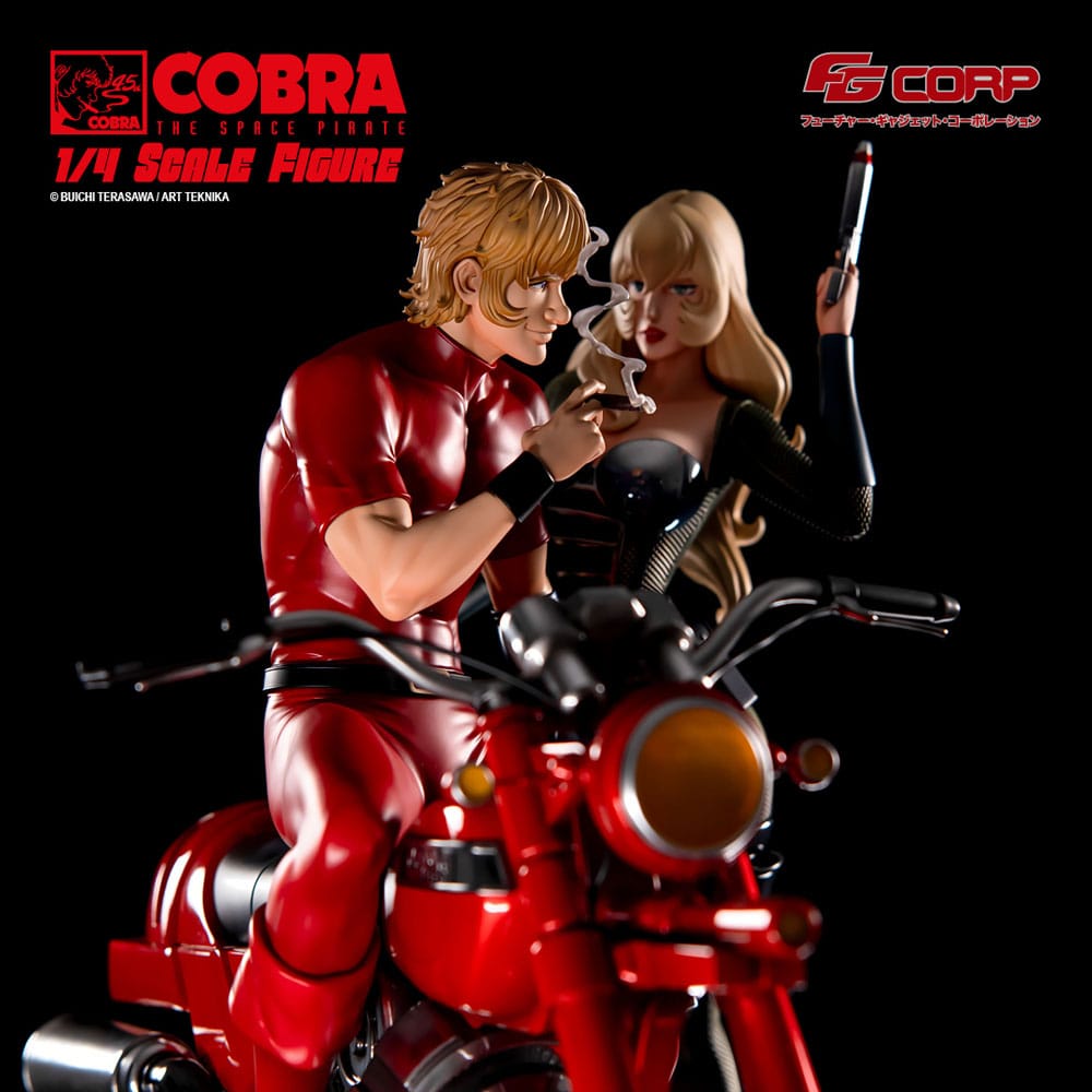 Space Pirate Cobra Statue 1/4 Cobra & Jane Royal (Spacesuit Ver.) 47 cm