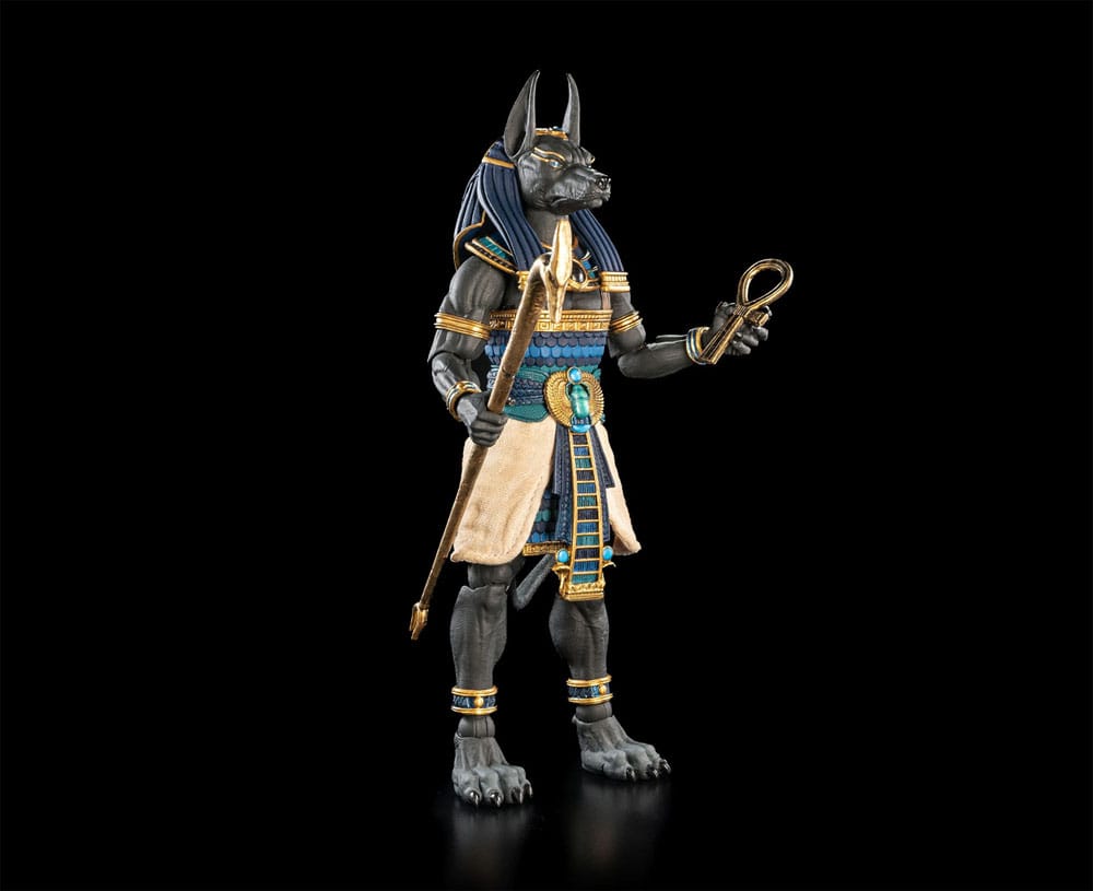 Figura Obscura Action Figure Anubis Black & Blue