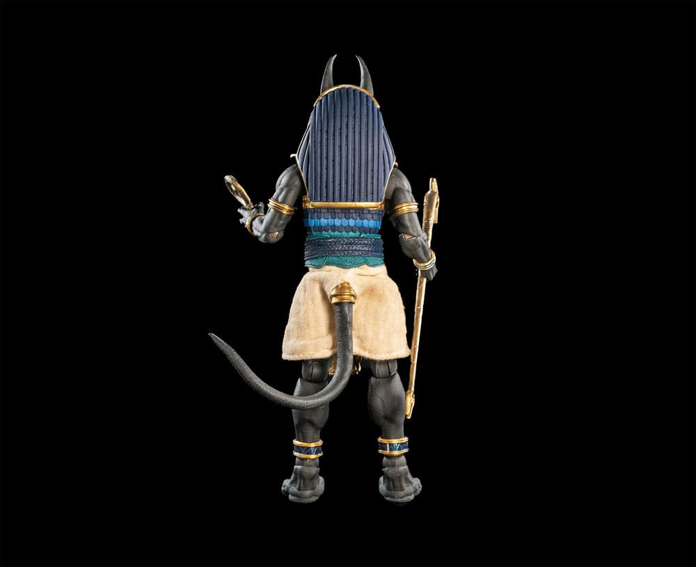 Figura Obscura Action Figure Anubis Black & Blue