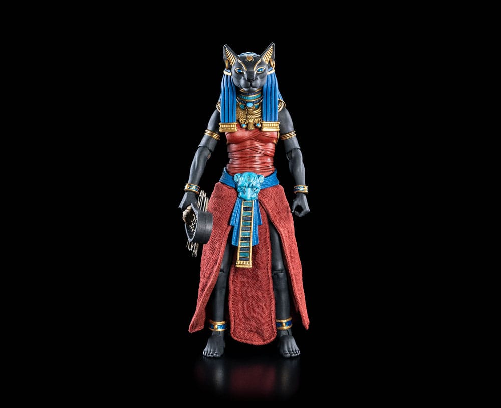 Figura Obscura Action Figure Bastet Black & Red