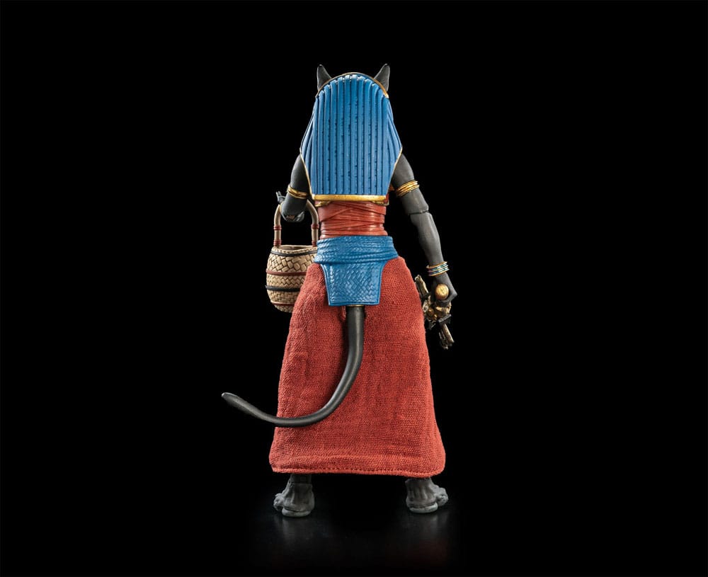 Figura Obscura Action Figure Bastet Black & Red