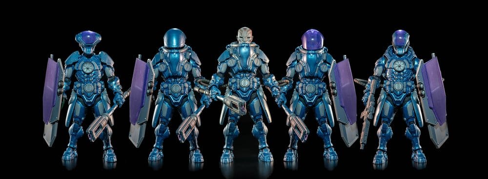 Cosmic Legions Action Figure T.U.5.C.C. Slygor/Gravekeeper Deluxe