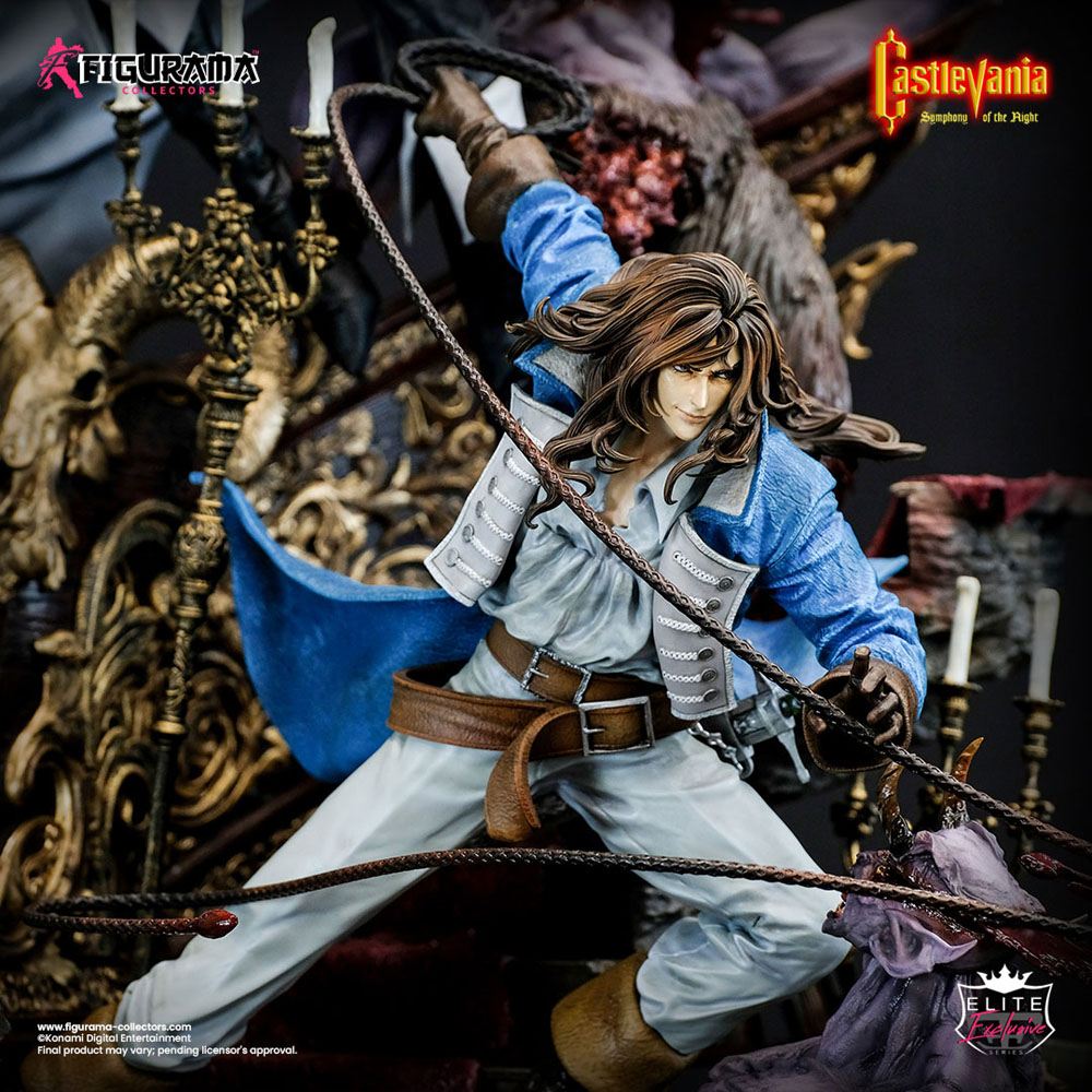 Castlevania: Symphony of the Night Elite Exclusive Statue 1/6 Alucard &amp; Richter Belmont 91 cm
