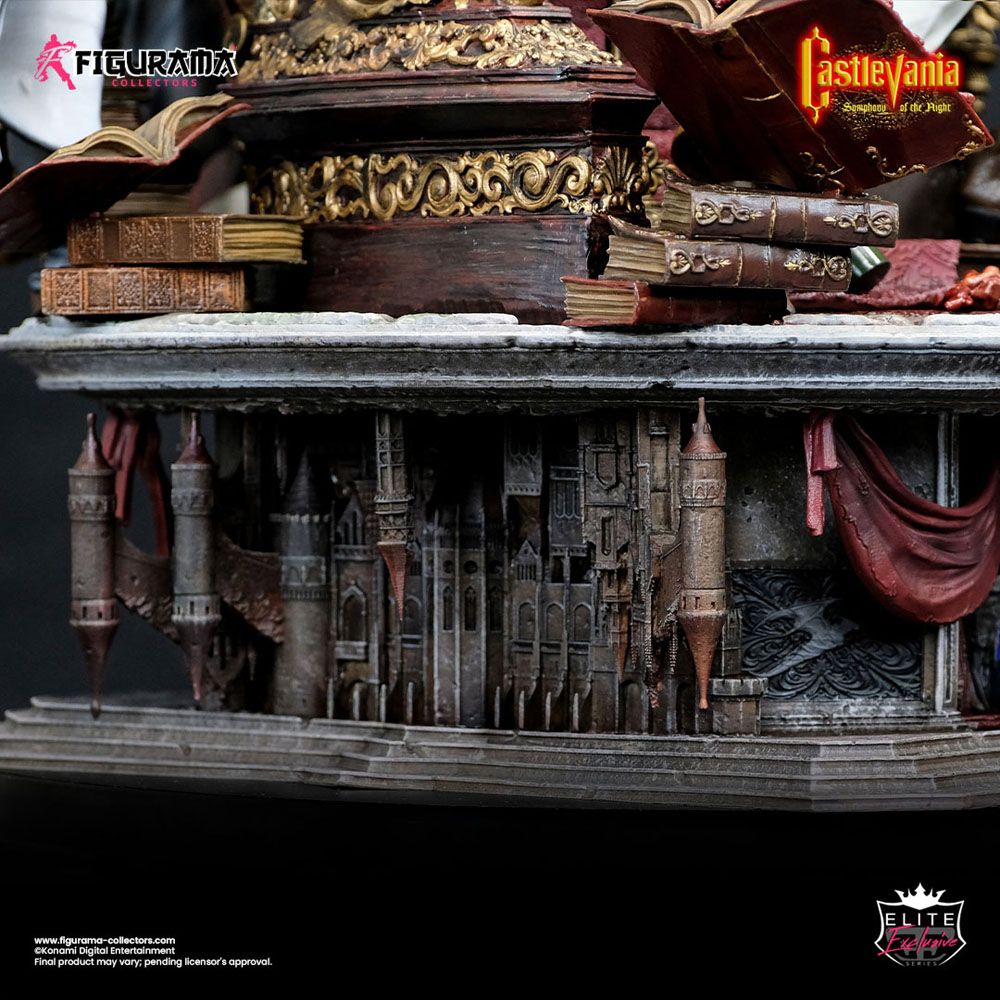 Castlevania: Symphony of the Night Elite Exclusive Statue 1/6 Alucard &amp; Richter Belmont 91 cm