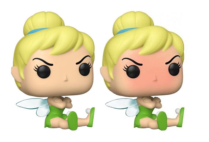 Disney POP! Animation Vinyl Figures Grumpy Tinkerbell w/ Chase 9 cm Assortment (6)