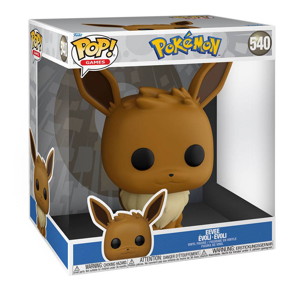 Pokemon Super Sized Jumbo POP! Vinyl Figure Eevee (EMEA) 25 cm