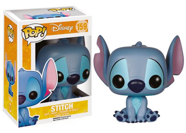 Lilo & Stitch POP! Vinyl Figure Stitch (Seated) 9 cm - Damaged packaging