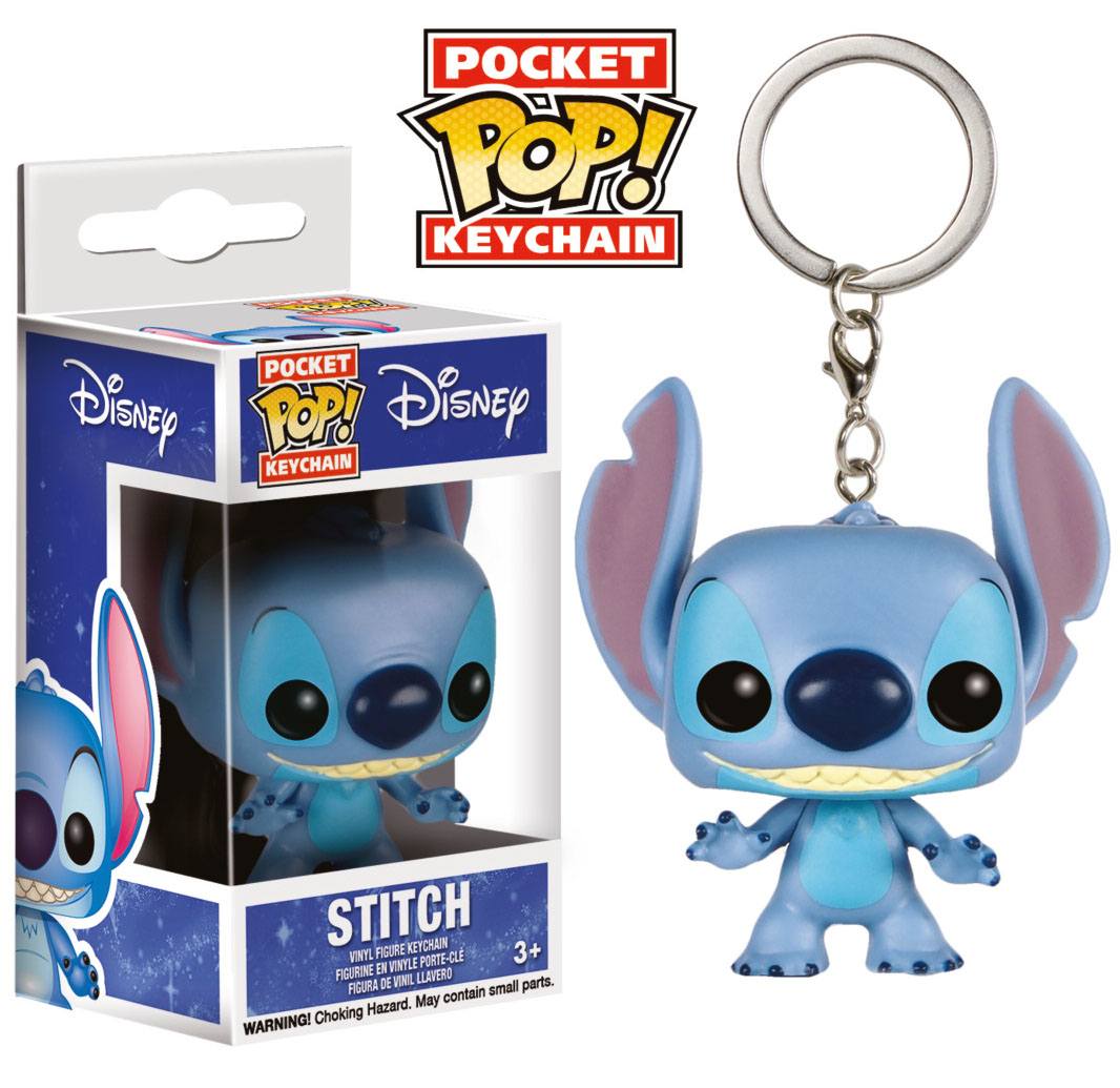 Lilo & Stitch Pocket POP! Vinyl Keychain Stitch 4 cm