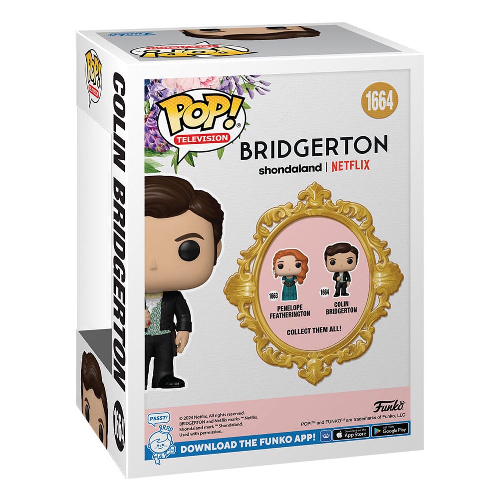 Bridgerton POP! TV Vinyl Figure Colin Bridgerton 9 cm