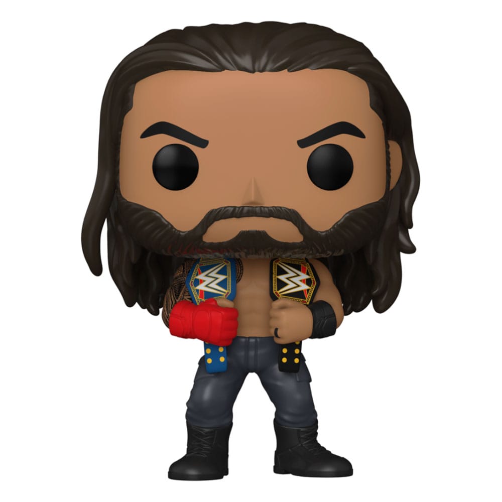 WWE POP! Vinyl Figure Roman Reigns w/Belts 9 cm