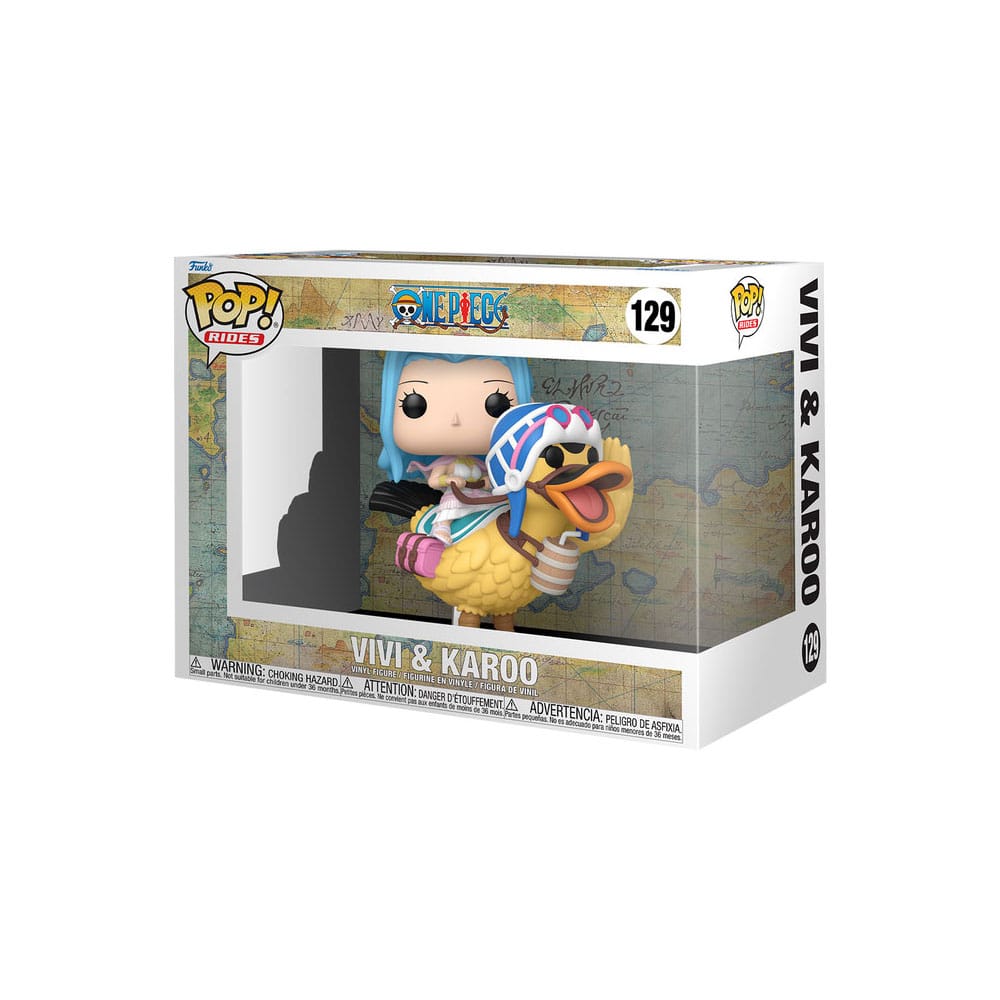 One Piece POP! Rides Vinyl Figure Vivi & Karoo 15 cm