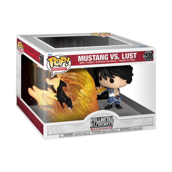 Full Metal Alchemist POP! Moment Vinyl Figures Mustang Vs. Lust 9 cm