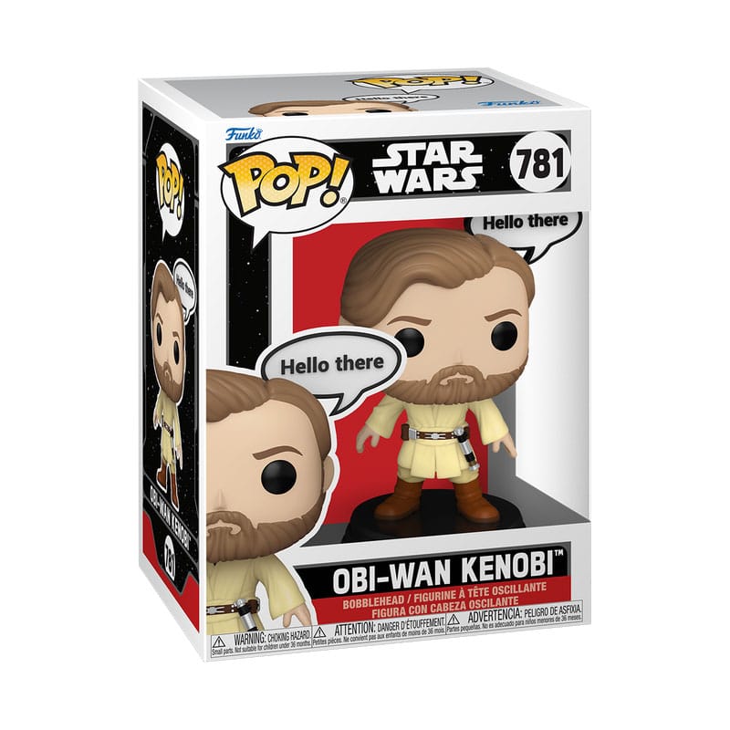 Star Wars: Sayings POP! Plus Movies Vinyl Figure Obi-Wan Kenobi 9 cm