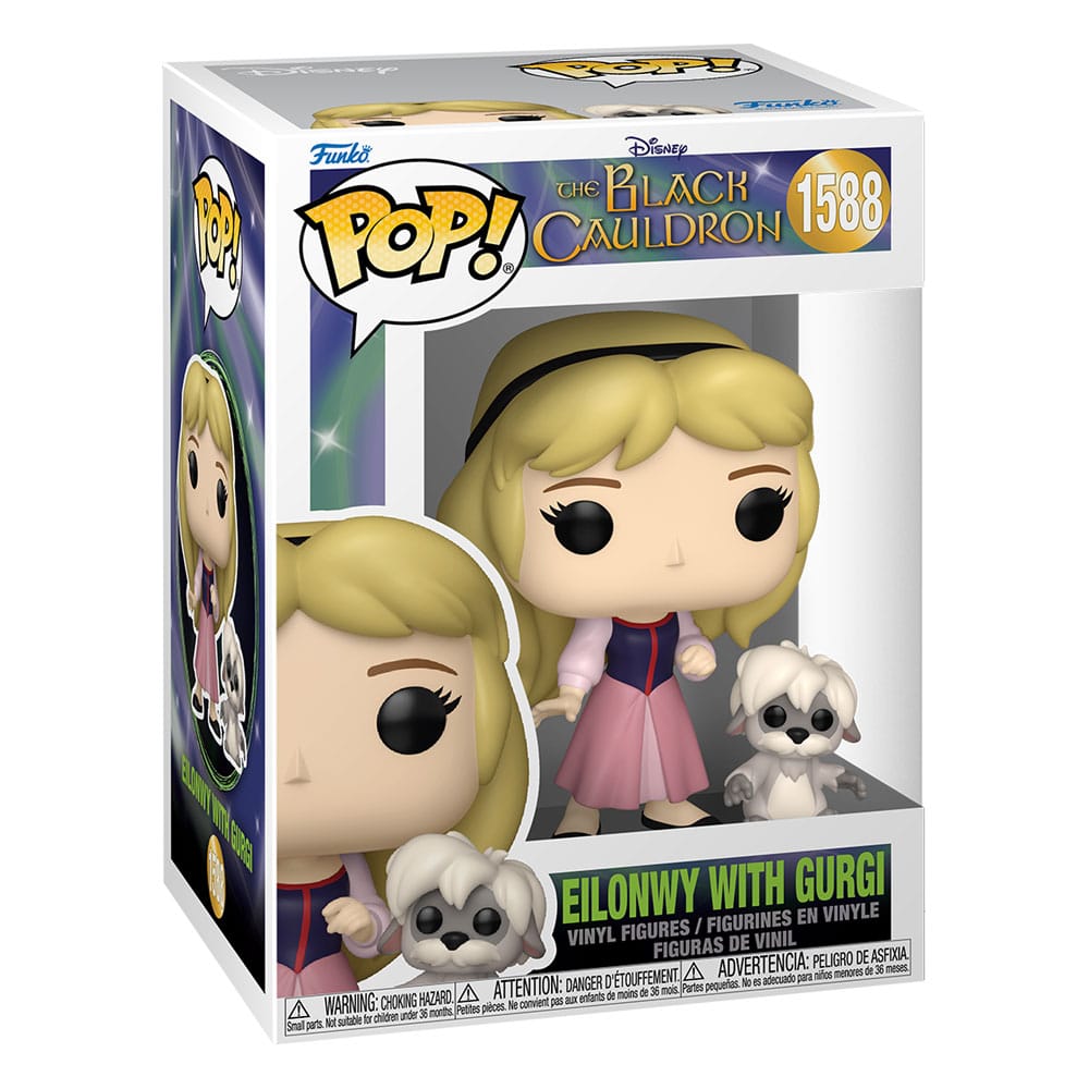 The Black Cauldron POP! Disney Vinyl Figure Eilonwy w/Gurgi 9 cm