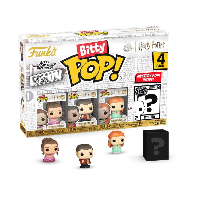 Harry Potter and the Goblet of Fire Bitty POP! Vinyl Figure 4-Pack Hermione 2,5 cm