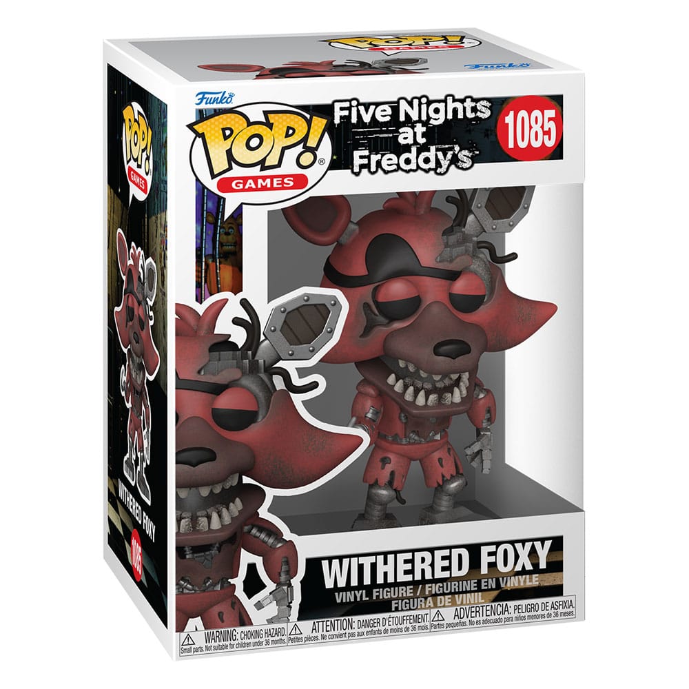 Five Nights at Freddy's POP! Vinyl Figure Withered Foxy 9 cm