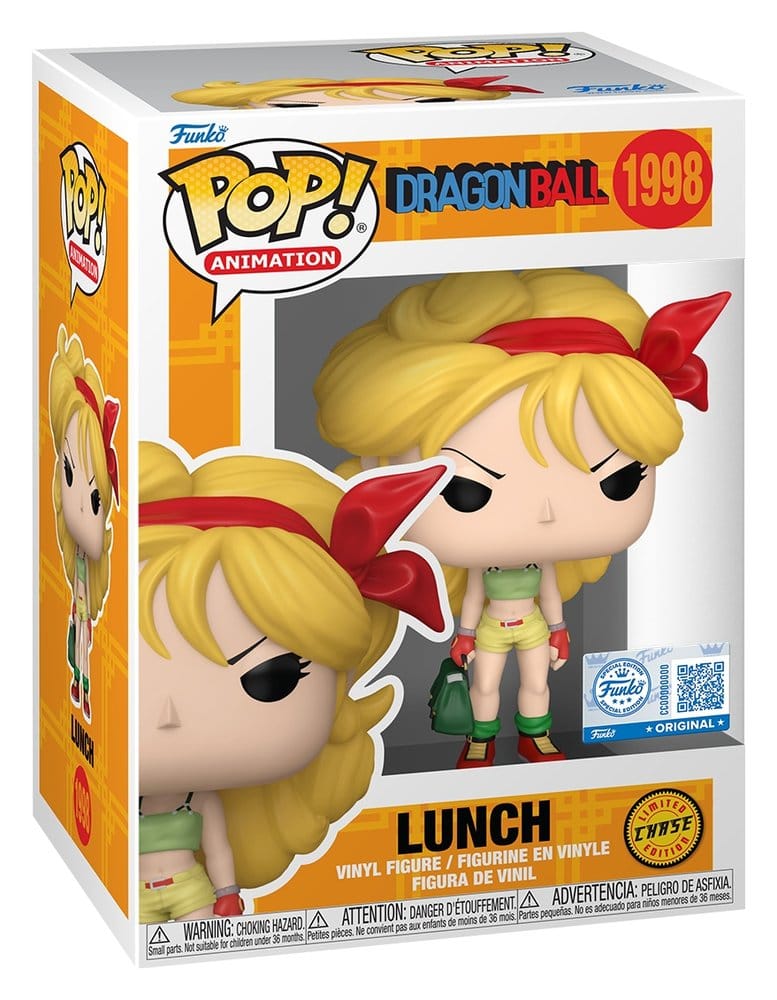 Dragon Ball POP! Animation Vinyl Figure Lunch with Chase 9 cm Assortment (6)