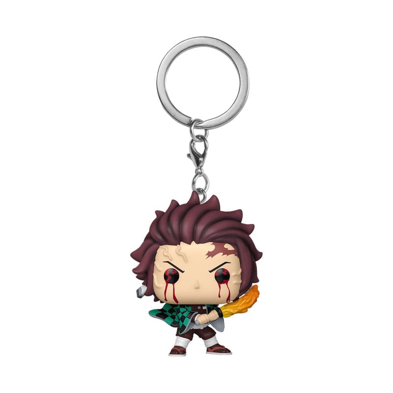 Demon Slayer: Kimetsu no Yaiba POP! Vinyl Keychains 4 cm  Tanjiro (Sun Breathing) Display (12)