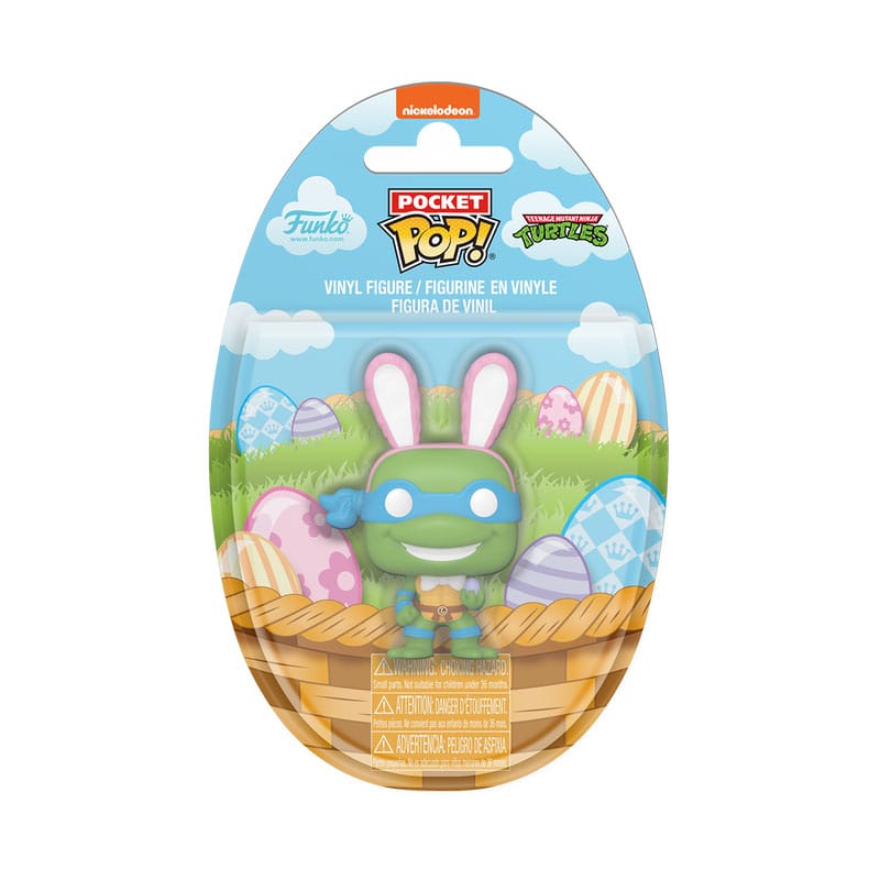 Teenage Mutant Ninja Turtles Pocket POP! Vinyl Figure Easter Leo 4 cm Display (12)