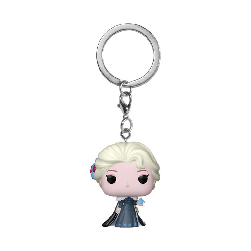 Disney Princess POP! Vinyl Keychains 4 cm Holiday Elsa Display (12)
