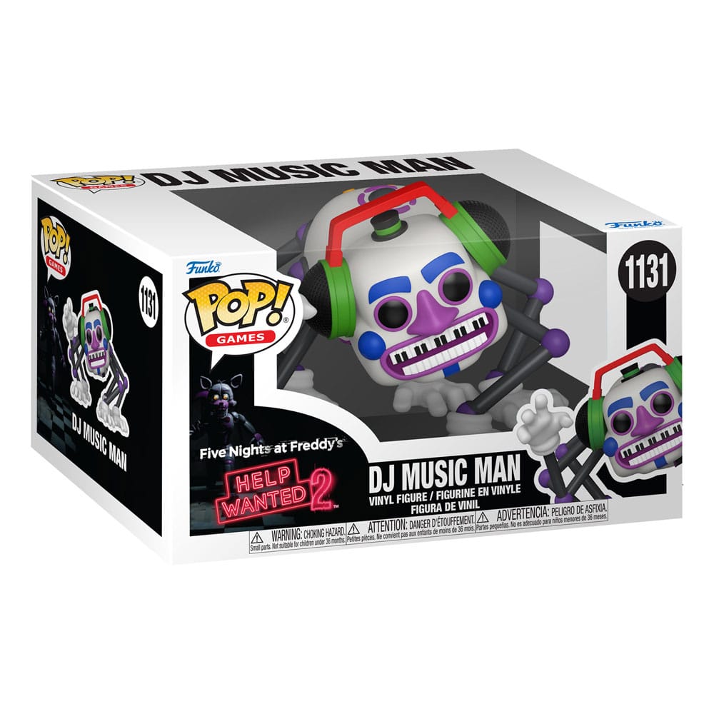 Five Nights at Freddy's: Help Wanted 2 POP! Premium Vinyl Figure DJ Music Man 9 cm
