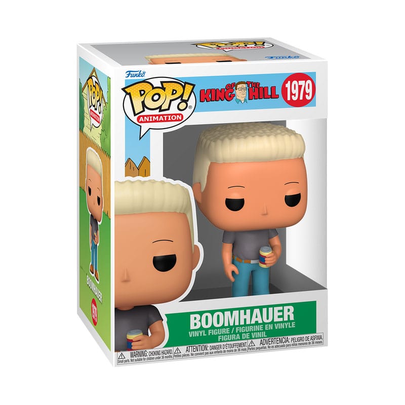 King of the Hill POP! TV Vinyl Figure Boomhauer 9 cm