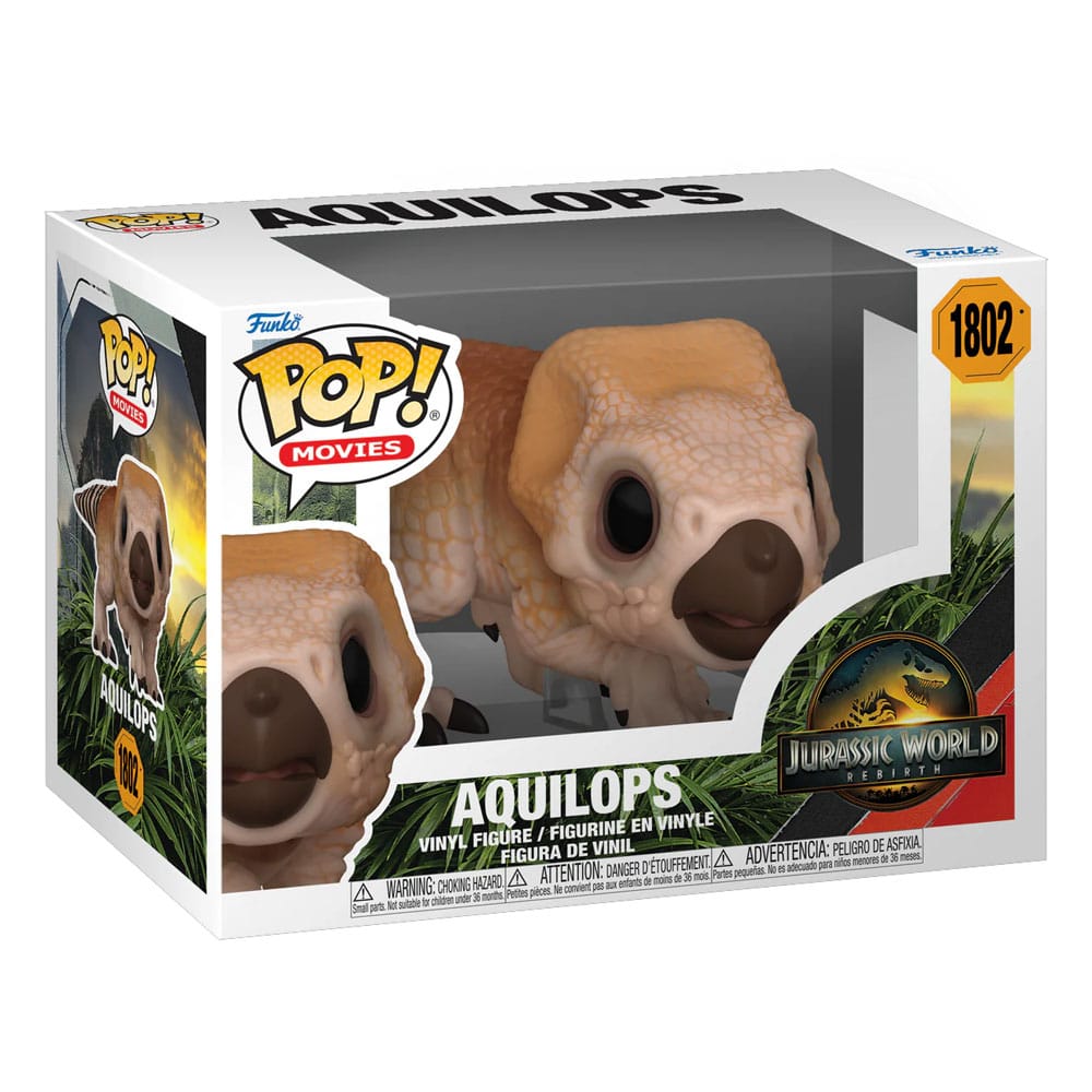 Jurassic World Rebirth POP! Movies Vinyl Figure Aquilops 9 cm
